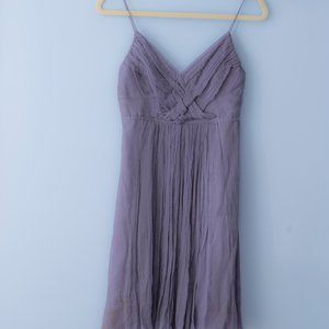 ZARA light purple strap dress